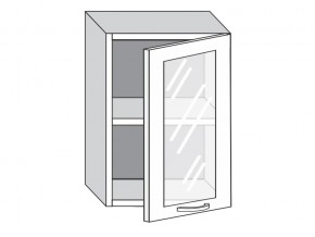 1.50.3 Шкаф настенный (h=720) на 500мм с 1-ой стекл. дверцей в Златоусте - zlatoust.mebel74.com | фото