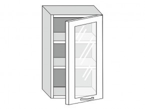 19.50.3 Шкаф настенный (h=913) на 500мм с 1-ой стекл. дверцей в Златоусте - zlatoust.mebel74.com | фото