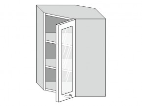 19.60.3у Шкаф настенный (h=913) угловой на 600мм со стекл. дверцей в Златоусте - zlatoust.mebel74.com | фото