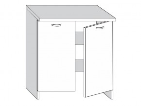 9.700.716 Шкаф-стол МДФ для стиральной машины  на 700 (ПВХ) в Златоусте - zlatoust.mebel74.com | фото