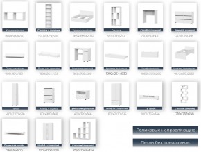 Детская Токио Белый текстурный в Златоусте - zlatoust.mebel74.com | фото 2