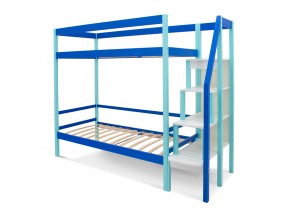 Двухъярусная кровать Svogen мятно-синий в Златоусте - zlatoust.mebel74.com | фото 2