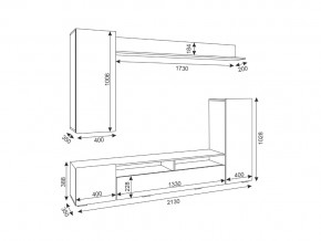 Гостиная Альфа Графит софт в Златоусте - zlatoust.mebel74.com | фото 3