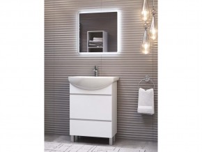 Комплект мебели в ванную Wing 600-0-2 белый в Златоусте - zlatoust.mebel74.com | фото