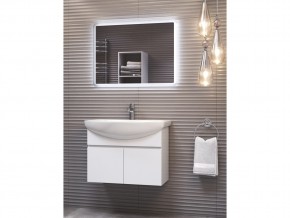 Комплект мебели в ванную Wing 600-2 подвесной белый в Златоусте - zlatoust.mebel74.com | фото