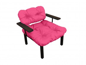 Кресло Дачное розовая подушка в Златоусте - zlatoust.mebel74.com | фото 1