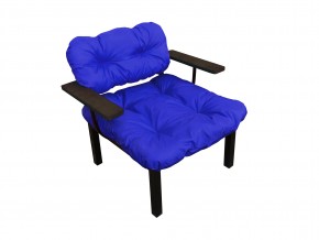 Кресло Дачное синяя подушка в Златоусте - zlatoust.mebel74.com | фото