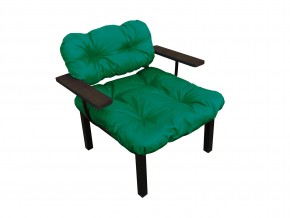 Кресло Дачное зелёная подушка в Златоусте - zlatoust.mebel74.com | фото 1