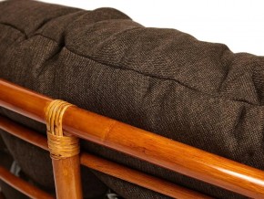 Кресло-качалка Papasan w 23/01 B с подушкой Cognac, ткань Коричневый в Златоусте - zlatoust.mebel74.com | фото 3