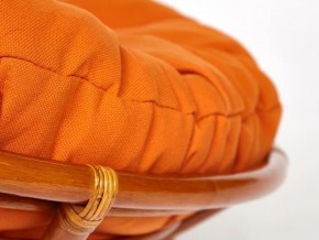 Кресло-качалка Papasan w 23/01 B с подушкой Cognac, ткань Оранжевый в Златоусте - zlatoust.mebel74.com | фото 3