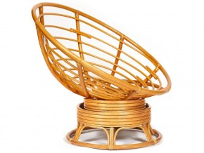 Кресло-качалка Papasan w 23/01 B с подушкой Honey, ткань Коричневый в Златоусте - zlatoust.mebel74.com | фото 2
