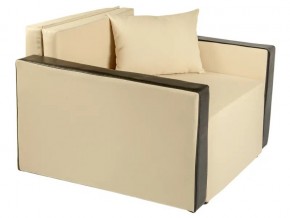 Кресло-кровать Милена с подлокотниками рогожка cream в Златоусте - zlatoust.mebel74.com | фото 1