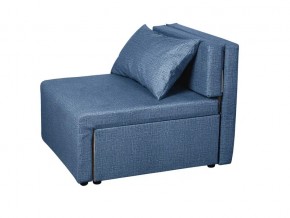 Кресло-кровать Милена велюр синий в Златоусте - zlatoust.mebel74.com | фото