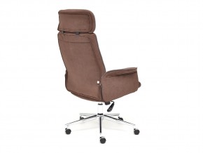 Кресло офисное Charm флок коричневый в Златоусте - zlatoust.mebel74.com | фото 3