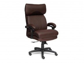 Кресло офисное Chief кожзам коричневый в Златоусте - zlatoust.mebel74.com | фото