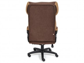 Кресло офисное Duke флок коричневый в Златоусте - zlatoust.mebel74.com | фото 3