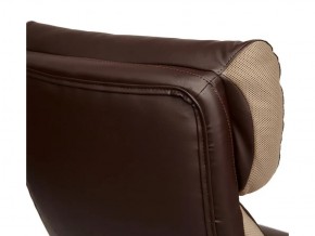 Кресло офисное Duke кожзам коричневый в Златоусте - zlatoust.mebel74.com | фото 4