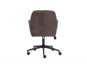 Кресло офисное Garda флок коричневый в Златоусте - zlatoust.mebel74.com | фото 4