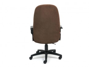 Кресло офисное Leader флок коричневый в Златоусте - zlatoust.mebel74.com | фото 4