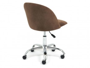 Кресло офисное Melody флок коричневый в Златоусте - zlatoust.mebel74.com | фото 4