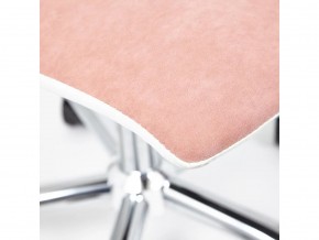 Кресло офисное Rio флок розовый/белый в Златоусте - zlatoust.mebel74.com | фото 5