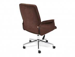 Кресло офисное York флок коричневый в Златоусте - zlatoust.mebel74.com | фото 3