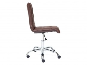 Кресло офисное Zero кожзам коричневый в Златоусте - zlatoust.mebel74.com | фото 3