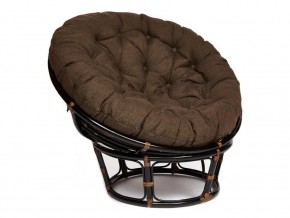 Кресло Papasan 23/01 W с подушкой Antique brown, ткань Коричневый в Златоусте - zlatoust.mebel74.com | фото
