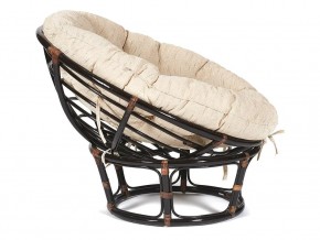 Кресло Papasan 23/01 W с подушкой Antique brown, ткань Старт в Златоусте - zlatoust.mebel74.com | фото 3