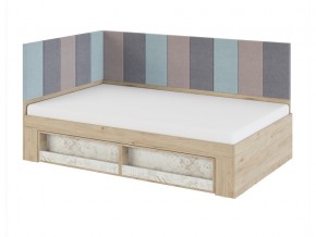 Кровать 1,2 с мягкими элементами 1,2 и 2,0 Алиса мод.2.3 в Златоусте - zlatoust.mebel74.com | фото
