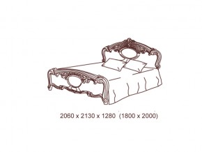 Кровать 2-х спальная 1800*2000 с основанием в Златоусте - zlatoust.mebel74.com | фото