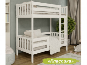 Кровать 2-х ярусная Аист-2 Классика белый 1600х800 мм в Златоусте - zlatoust.mebel74.com | фото