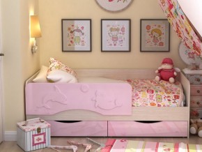Кровать детская Алиса КР 812 розовая 1600 в Златоусте - zlatoust.mebel74.com | фото