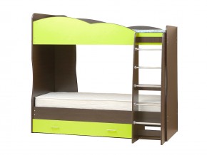 Кровать детская двухъярусная Юниор 2.1 лайм в Златоусте - zlatoust.mebel74.com | фото 3