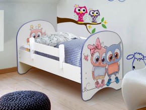 Кровать детская с фотопечатью без ящика Совята 700*1400 в Златоусте - zlatoust.mebel74.com | фото