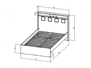 Кровать Коста-Рика 1200 в Златоусте - zlatoust.mebel74.com | фото 2