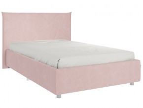 Кровать Квест 1200 велюр нежно-розовый в Златоусте - zlatoust.mebel74.com | фото