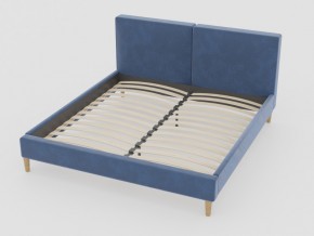 Кровать Линси 1200 синий в Златоусте - zlatoust.mebel74.com | фото 1