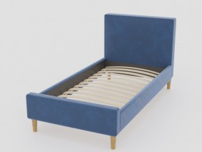 Кровать Линси 900 синий в Златоусте - zlatoust.mebel74.com | фото