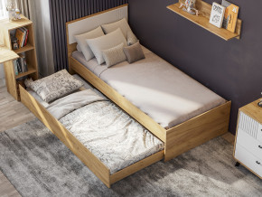 Кровать одинарная Милан выкатная с настилом в Златоусте - zlatoust.mebel74.com | фото