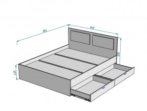 Кровать Ольга L39 ширина 1600 в Златоусте - zlatoust.mebel74.com | фото 3