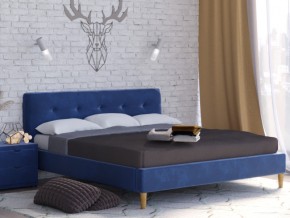 Кровать Пайли 1600 синий в Златоусте - zlatoust.mebel74.com | фото 2