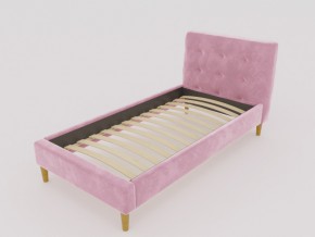 Кровать Пайли 900 розовый в Златоусте - zlatoust.mebel74.com | фото 1