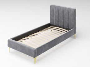 Кровать Рошаль 900 серый в Златоусте - zlatoust.mebel74.com | фото
