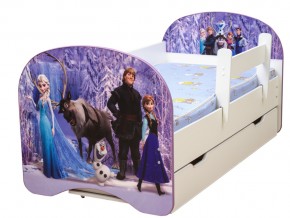 Кровать с фотопечатью с 1 ящиком Зимняя сказка 700*1400 в Златоусте - zlatoust.mebel74.com | фото