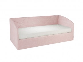 Кровать софа Бест 900 велюр нежно-розовый в Златоусте - zlatoust.mebel74.com | фото 4