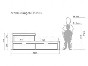 Кровать Svogen classic с ящиками и бортиком бежево-белый в Златоусте - zlatoust.mebel74.com | фото 2