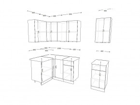 Кухонный гарнитур 29  Лофт 1200х1800 мм в Златоусте - zlatoust.mebel74.com | фото 2