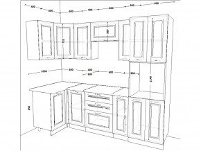 Кухонный гарнитур 9 Белый Вегас 1000х2500 мм в Златоусте - zlatoust.mebel74.com | фото 2