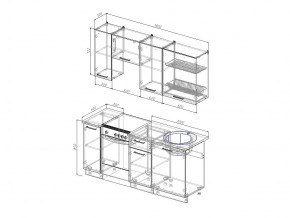 Кухонный гарнитур Лада 1800 в Златоусте - zlatoust.mebel74.com | фото 3